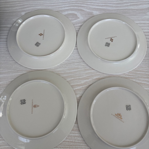 Anthropologie THE HONORA STONEWARE DESSERT PLATE SET OF 4 - Picture 9 of 12